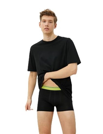 3lü Boxer Seti Kuş Baskılı Beli Lastikli Pamuklu