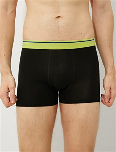 3lü Boxer Seti Kuş Baskılı Beli Lastikli Pamuklu