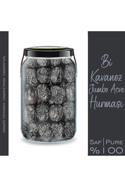 3lü Gurme Hurmalar Kudüs Hurması Medine Hurması Acve Hurma 3x660cc. Bi Kavanoz Jumbo Seçme Hurmalar