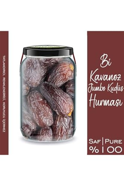 3lü Gurme Hurmalar Kudüs Hurması Medine Hurması Acve Hurma 3x660cc. Bi Kavanoz Jumbo Seçme Hurmalar