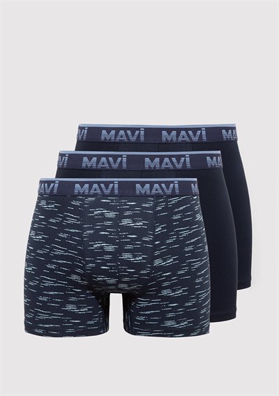 3lü Lacivert Boxer 0910612-83097