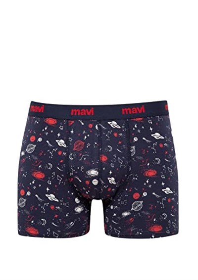 3lü Lacivert Boxer Seti 0910616-900