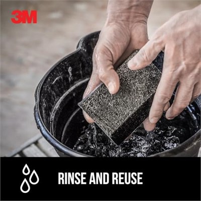 3M Açılı Zımpara Süngeri, İnce Kum, Islak veya Kuru Kullanın, Çok Amaçlı Zımparalama İçin Harika, Yıkanabilir ve Yeniden Kullanılabilir, İç ve Dış Projeler İçin Kullanın, Mükemmel Köşe/Detay Çalışması