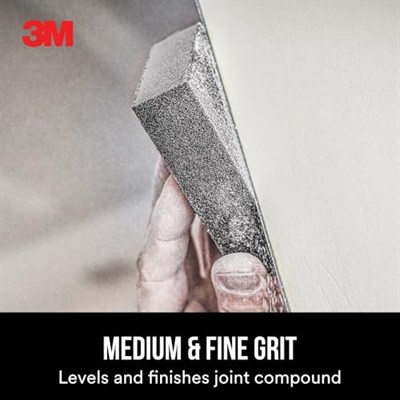 3M Geniş Alan Alçıpan Zımpara Süngeri, 4.9 