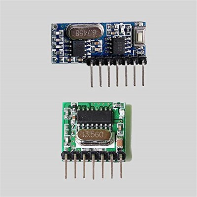 4 Kanal 433Mhz RF Alıcı Verici Kit - 1527 Formatını Öğrenebilir