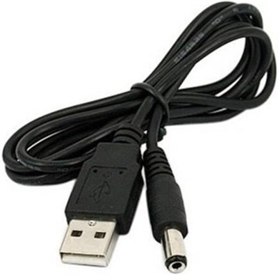 4463 Usb To Dc 5.5 2.1mm Kalın Power Güç Çevirici Adaptör Kablosu