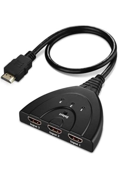 4586 Hdmi Çoklayıcı Switch 3 Port Çoğaltıcı