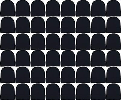 48li Paket Kışlık Bere, Toplu Soğuk Hava Sıcak Örgü Kafatası Şapka, Erkek Kadın Üniseks Şapkalar