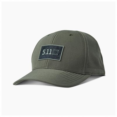 5.11 89202ABR-186-1SZ: Topo Box Vent-Tac Cap, Ranger Yeşil