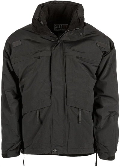 5.11 Herren 3-in-1 3-in-1-Parka, Schwarz, Größe 3XL