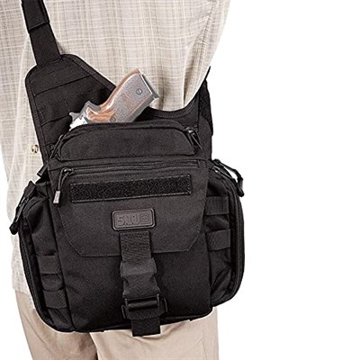 5.11 Taktik Push Pack Sling Bag - Erkekler için 6L Crossbody Omuz Çantası, Stil 56037-ABR