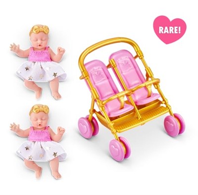5 Surprise My Mini Baby Series 2 by ZURU, Koleksiyon Gizemli Kapsül, Kız Oyuncağı, Gerçekçi Minyatür Bebek, Oyun Seti ve Aksesuarları (Tek Kapsül)