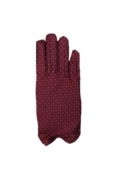 5DM Bordo Renk Puanlı Çocuk Eldiveni