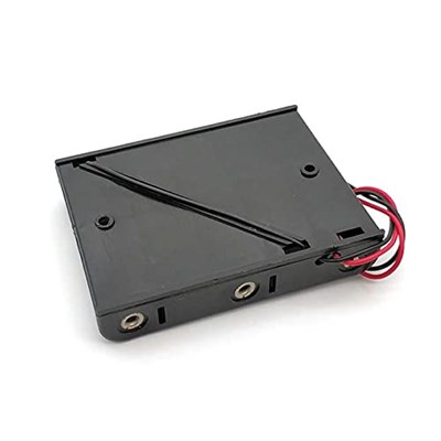5li 1,5V AA Kalem Pil Kutusu Yuvası 5x1,5V Kablolu Batarya Pil Tutucu