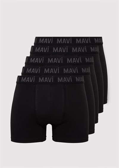 5li Siyah Basic Boxer Seti 0911238-900