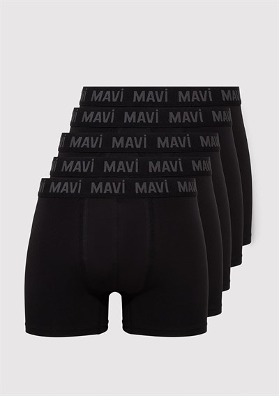 5li Siyah Basic Boxer Seti 0911238-900