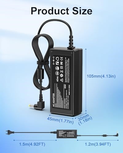 65W için JBL, için Xtreme 1 2, Extreme1 2, için Boombox 1 2, Xtreme Special Edition Plus, FUGOO XL Bluetooth Hoparlör Kutusu, 19V 3.42A Yedek Şarj Cihazı Güç Kaynağı Şarj Adaptörü 5.5.2.5mm