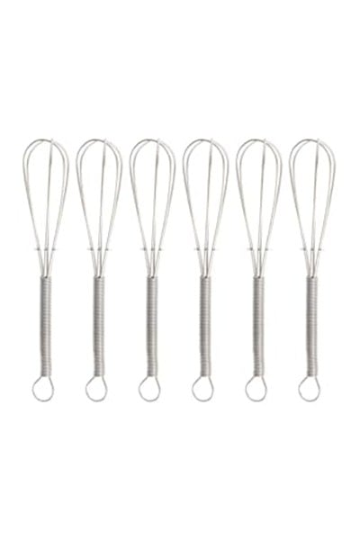 6lı Çırpıcı Şeklinde Çay Kaşığı Seti, Paslanmaz Çelik, Metalik, 12 cm, Bulaşık Makinesinde Yıkanamaz
