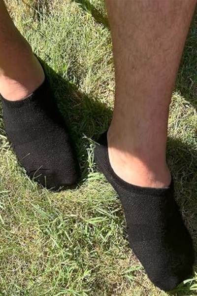 6lı Dikişsiz Bambu Görünmez Terletmez Erkek Sneakers Çorap Seti/Kutulu Set