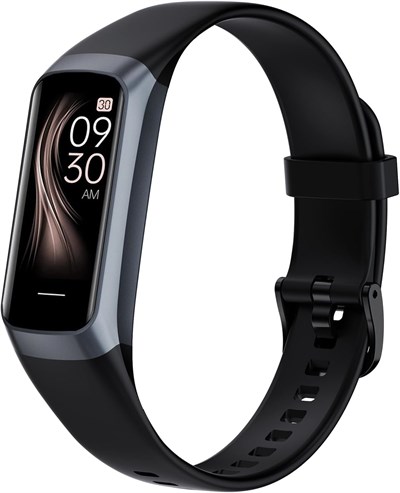 7/24 Kan Oksijen Nabız ve Uyku Monitörlü Fitness İzleyici,IP68 Su Geçirmez,1.10AMOLED Dokunmatik Renkli Ekran,Kadın Erkek için Adım Sayacı Sağlık Aktivitesi İzleyicileri