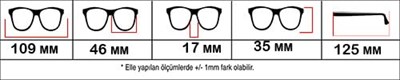 8107 COL1111 46-17/125 ÇOCUK GÜNEŞ GÖZLÜĞÜ