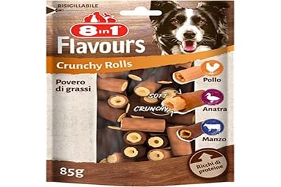 8in1 Flavours Crunchy Rolls 85 Gram