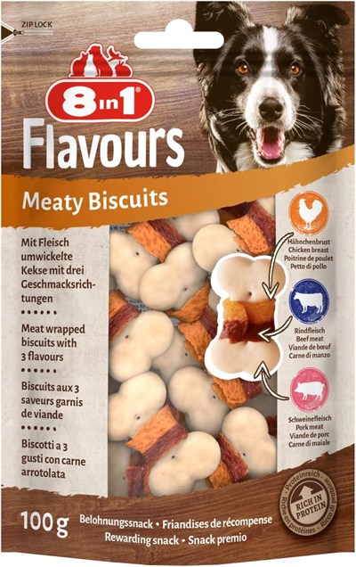 8in1 Flavours Crunchy Rolls 85 Gram