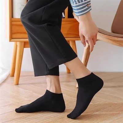 9 Adet Bambu Patik Çorap Erkek