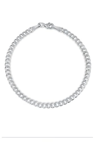925 Ayar 4mm Gurmet Erkek Bileklik
