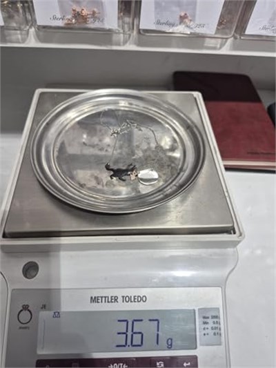 925 Ayar Papatya Silver isimli kedi kolye.rose.gold.rodaj