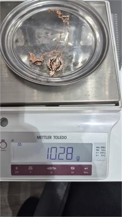 925 ayar papatya silver melek kolye.rose.gold