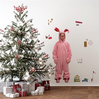 A Christmas Story Ralphie Bunny Suit Dev Duvar Çıkartmaları