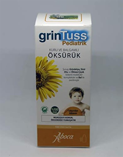 Abdi Ibrahim Grintuss Pediatrik Öksürük Şurubu 128 Gr