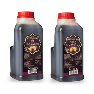 Abdurrahman Tatlıcı Dut Pekmezi, 650 g x 2 Adet