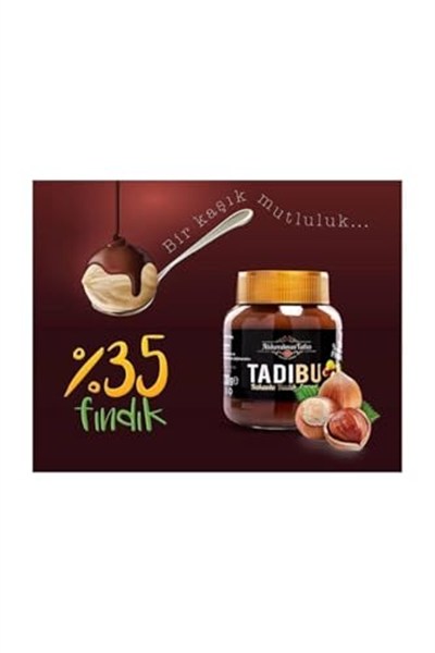 abdurrahmantatlıcı Tadıbu Kakaolu Fındık Ezmesi Çokokrem 330 Gr