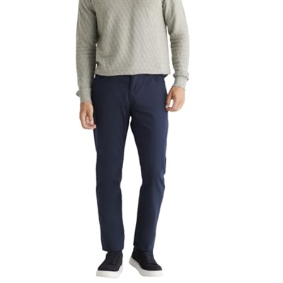 AC&Co / Altınyıldız Classics 360 Derece Her Yöne Esneyen Slim Fit Dar Kesim Diyagonal Desenli Pantolon, Renk Lacivert, Beden 50