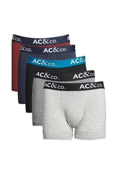 AC&Co/Altınyıldız Classics 5li Boxer Paketi, Renk Karışık