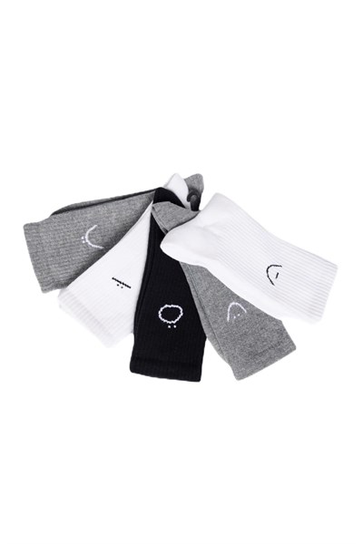 AC&Co/Altınyıldız Classics Desenli 5li Soket Çorap