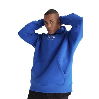 AC&Co/Altınyıldız Classics Oversize Fit Bol Kesim Kapüşonlu İçi Polarlı Pamuklu Sweatshirt