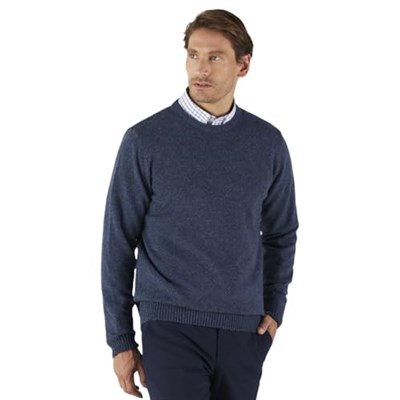 AC&Co/Altınyıldız Classics Standart Fit Normal Kesim Bisiklet Yaka Jakarlı Triko Kazak