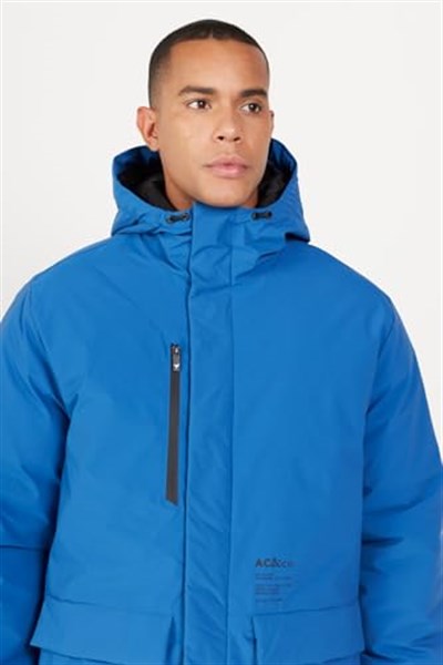 AC&Co/Altınyıldız Classics Standart Fit Normal Kesim Kapüşonlu Dik Yaka Kapak Cepli Kaban, Renk