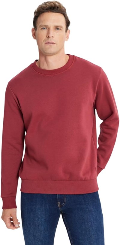 AC&Co/Altınyıldız Classics Standart Fit Normal Kesim İçi Polarlı Bisiklet Yaka Sweatshirt