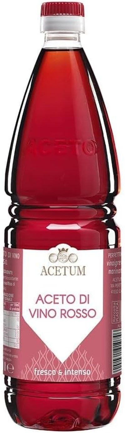 Acetum Kırmızı Şarap Sirkesi 1 L