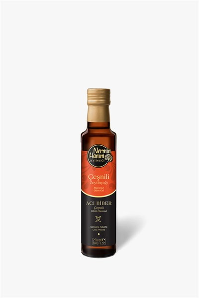 Acı Biber Çeşnili Zeytinyağı (250ml)
