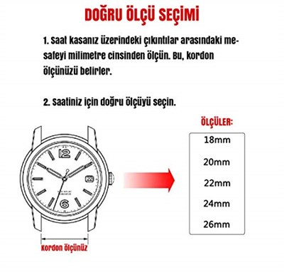 Açık kahverengi Taba Beyaz Dikişli Floter Hakiki Deri Spor Saat Kordonu Kayış 18-20-22-24mm