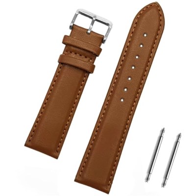 Açık Kahverengi Taba Saat Kordonu Kayış 18-20-22-24mm CHR1017