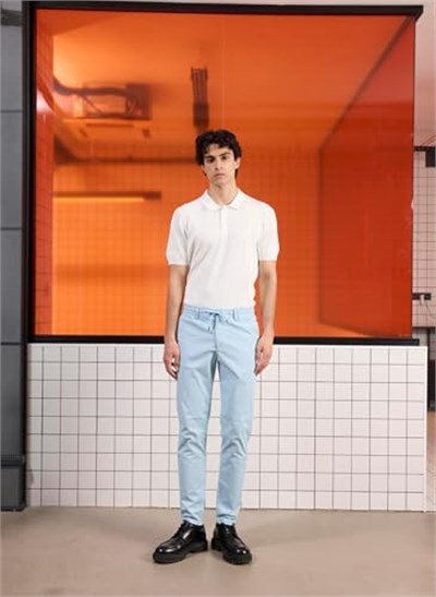 Açık Mavi Erkek Jogger Pantolon GU25MSS01024