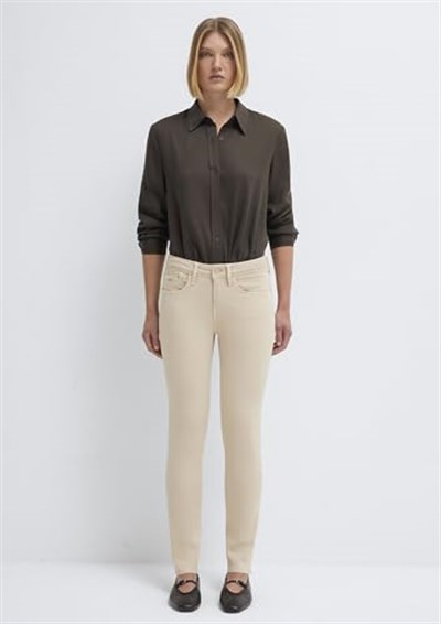 Ada Mavi Premium Krem Gabardin Pantolon 1020586447