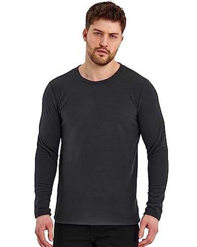 Adams Erkek Basic Polarlı Isı Koruyan Polar Sweatshirt