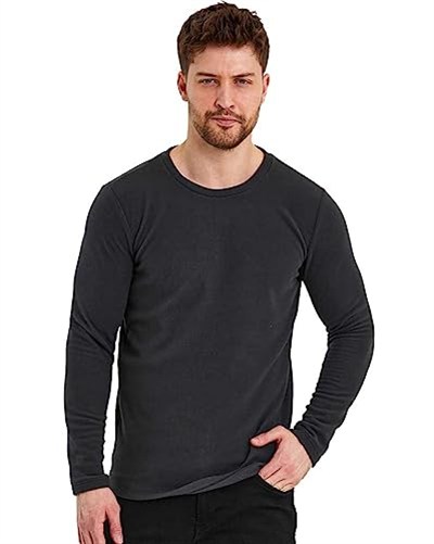Adams Erkek Basic Polarlı Isı Koruyan Polar Sweatshirt